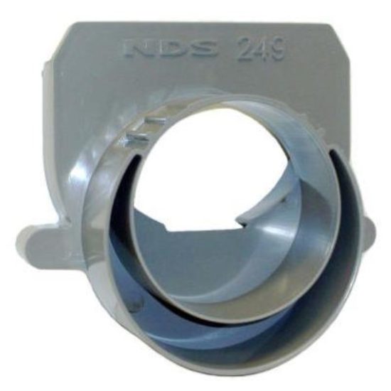 NDS 3 In. Spee-D Channel End Outlet