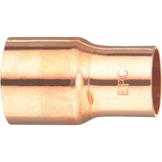 NIBCO 1-1/4 In. X 1 In. Reducing Copper Coupling with Stop