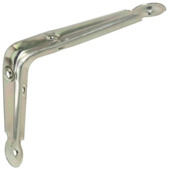 National 110BC 4 In. x 5 In. Zinc-Plated Steel Shelf Bracket