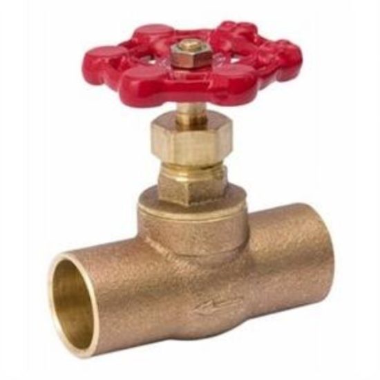 ProLine 3/4 In. SW Low Lead Cast Brass Stop Valve