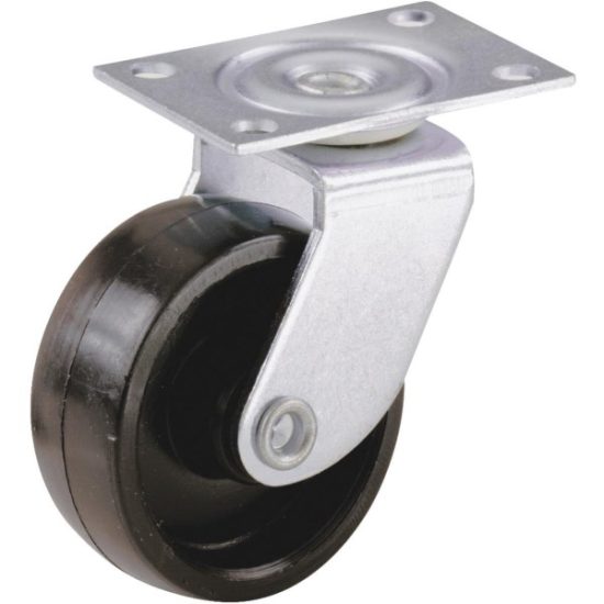 Do it 1-1/4 In. Light-Duty Plastic Swivel Plate Caster (4-Pack)