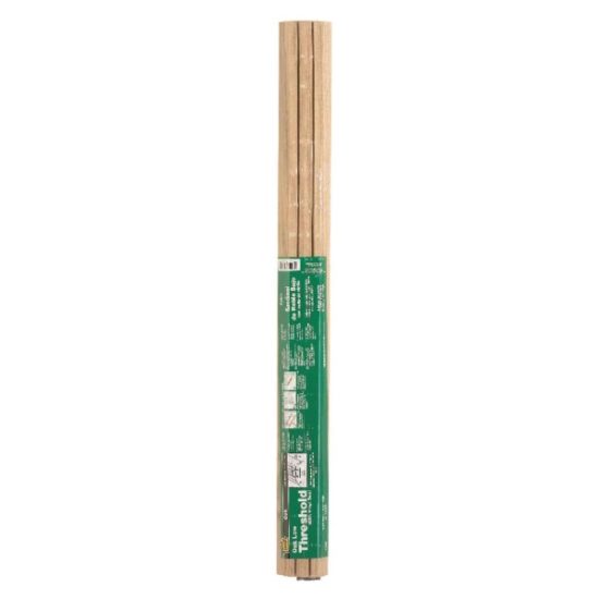 M-D Low 36 In. L x 3-1/2 In. W x1-1/8 In. H Oak Threshold