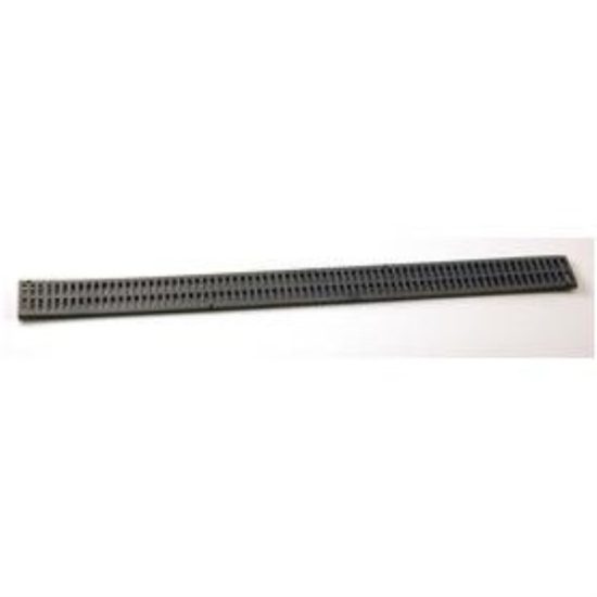 NDS 4-1/4 In. W Gray Structural Foam Polyethylene Channel Grate