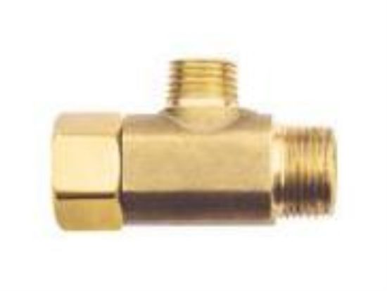 Do it 3/8 In. OD Fem x 3/8 In. OD x 3/8 In. OD Brass Extender Tee