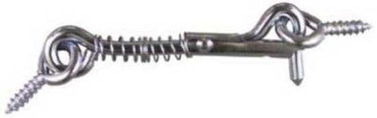 National Steel 2-1/2 In. Safety Gate Hook & Eye Bolt