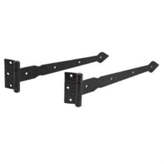 National 14 In. Black Spear T-Hinge