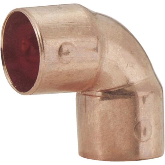 NIBCO 1/2 In. CxC 90 Deg. Close Ruff Copper Elbow (1/4 Bend) (10-Pack)