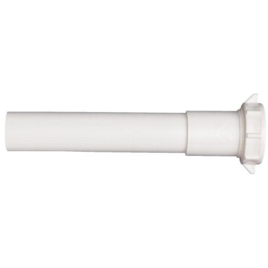 Do it 1-1/4 In. x 6 In. White Plastic Extension Tube