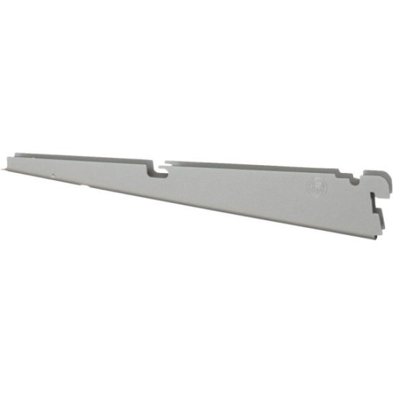 FreedomRail 12 In. Nickel Twin Shelf Bracket
