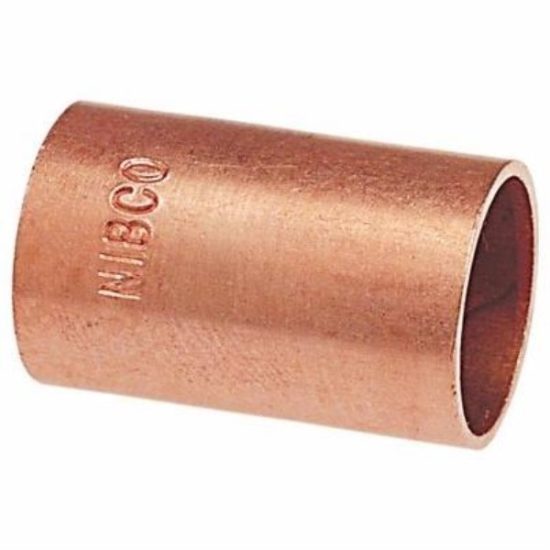 NIBCO 1 In. x 1 In. Copper Coupling without Stop