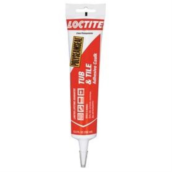 Loctite Polyseamseal 5.5 Oz. Clear Kitchen & Bath Caulk