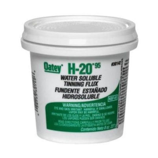 Oatey H-2095 8 Oz. Water Soluble Tinning Flux, Paste