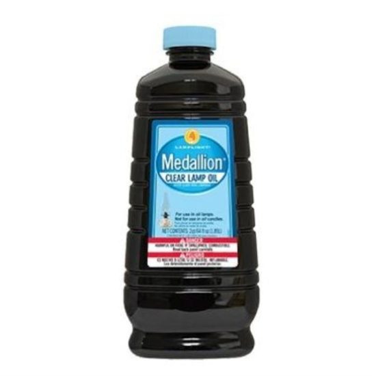 Lamplight Farms 64 Oz. Clear Unscented Medallion Lamp Oil