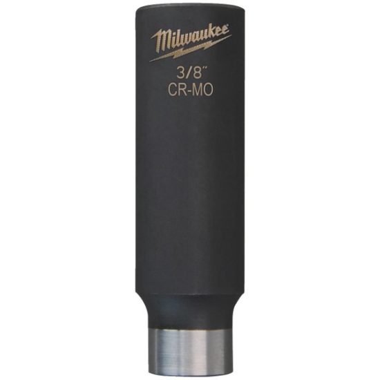 Milwaukee SHOCKWAVE 3/8 In. Drive 3/8 In. 6-Point Deep Standard Impact Socket