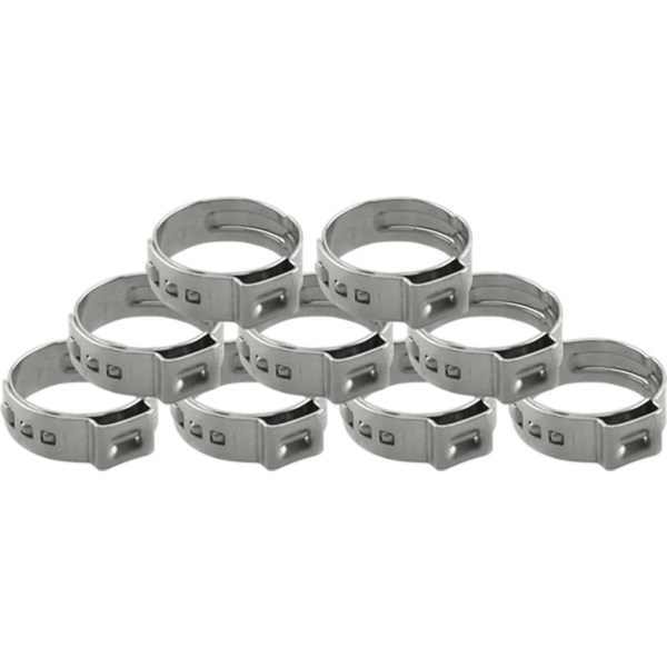 Plumbeeze 3/4 In. Stainless Steel PEX Pinch Clamp (10-Pack)