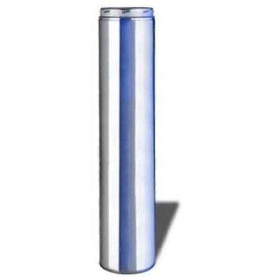 SELKIRK Sure-Temp 6 In. x 36 In. Stainless Steel Insulated Pipe