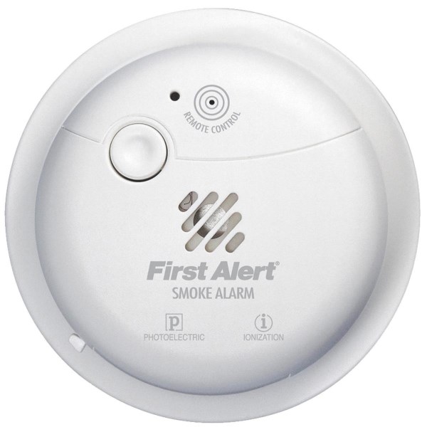 First Alert Battery Operated 3V Photoelectric/Ionization Dual-Sensor Smoke & Fire Alarm