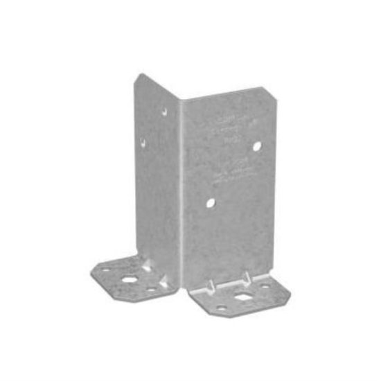Simpson Strong-Tie 2 In. x 4 In. 12 ga Z-Max Retrofit Post Base