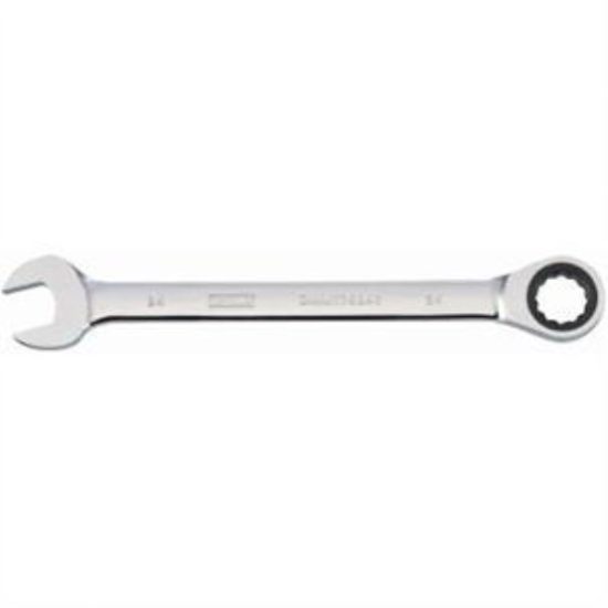 Metric Ratcheting Combination Wrench, Long-Panel, 24mm