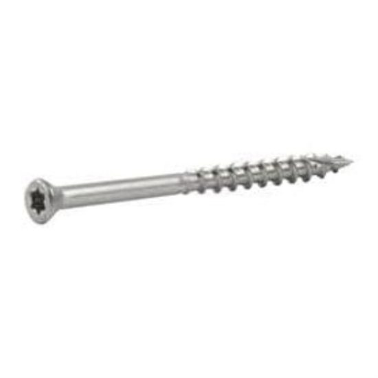 Grip-Rite PrimeGuard Max #7 x 2-1/4 In. Star Drive Trim Head Stainless Steel Screw (352 per Jar)