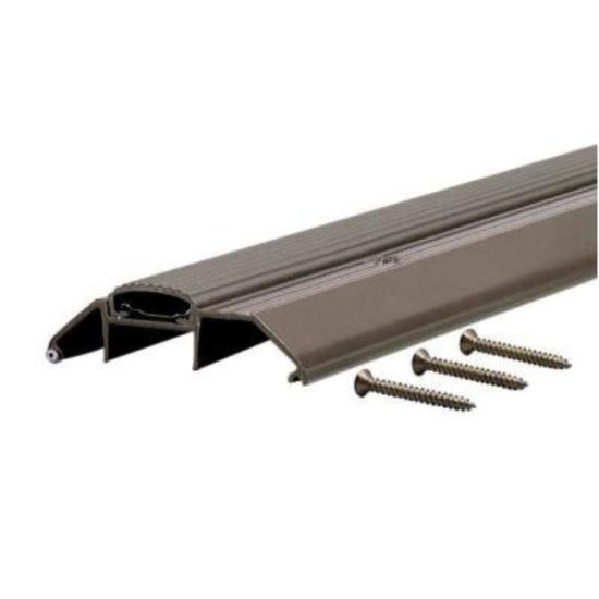 M-D High 36" L x 3-3/4" W x 1-1/8" H Bronze Threshold
