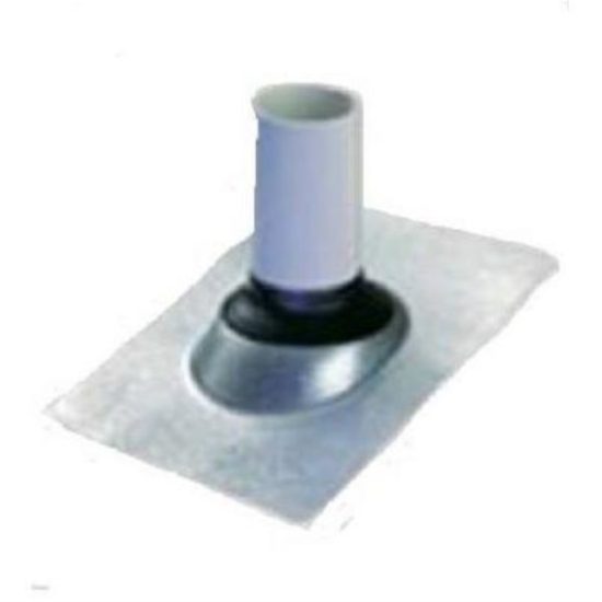 Oatey No-Calk 4 In. Galvanized Roof Pipe Flashing