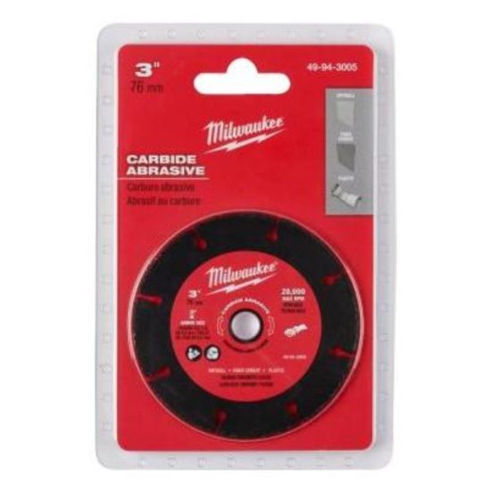 Milwaukee 3 In. Carbide Abrasive Circular Saw Blade