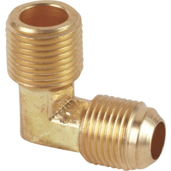Do it 3/8 In. x 3/8 In. MIP 90 Deg. Flare Brass Elbow (1/4 Bend)