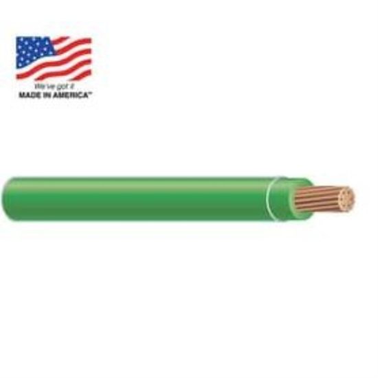 Southwire 500 Ft. 8 AWG Stranded Green THHN Electrical Wire