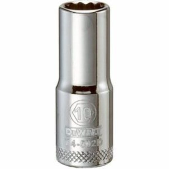 Metric Deep Socket, 12-Point, 3/8-In. Drive, 10mm
