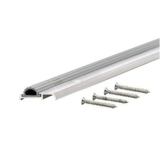 M-D AP158 Series 36 In. L x 1-3/8 In. W x 7/16 In. H Aluminum Threshold