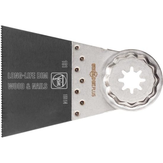 Fein Starlock 2-9/16 In. Bi-Metal Long-Life E-Cut Oscilating Blade (3-Pack)