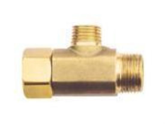 Do it 3/8 In. OD Fem x 3/8 In. OD x 1/4 In. OD Brass Extender Tee