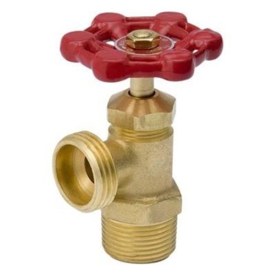 ProLine 3/4 In. MIP x 3/4 In. Hose Thread Brass Boiler Drain