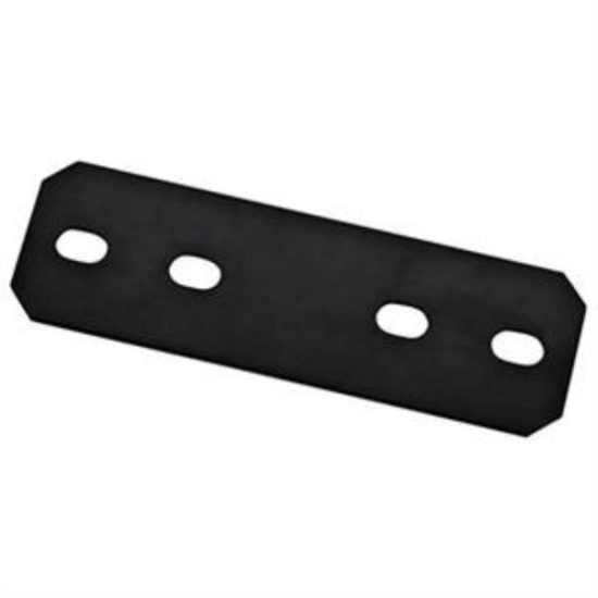 National Catalog 1183BC 9.5 In. x 3 In. Black Heavy Duty Mending Plate