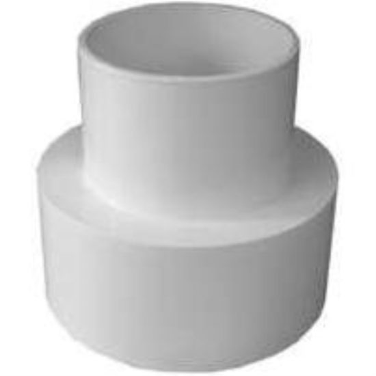 IPEX 6 In. x 4 In. PVC Sewer and Drain Coupling