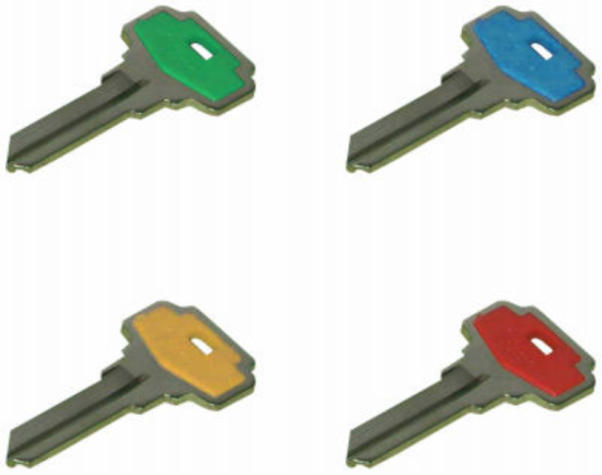 ILCO Dexter Design Decorative House Key, DE6P / DE6-PC (5-Pack)