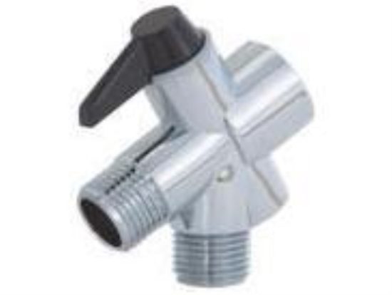 Do it  1/2 In. Chrome Plastic Shower Diverter