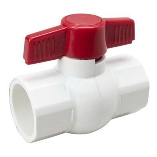 ProLine 2 In. S X 2 In. S PVC Quarter Turn Ball Valve