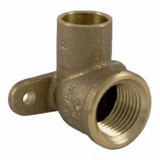NIBCO 1/2 In. CxF 90 Deg. Drop Copper Elbow (1/4 Bend)