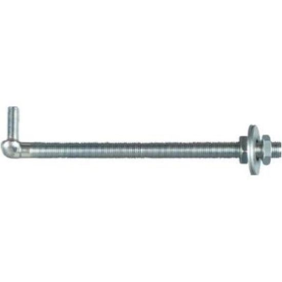National 3/4 In. x 12 In. Zinc Bolt Hook