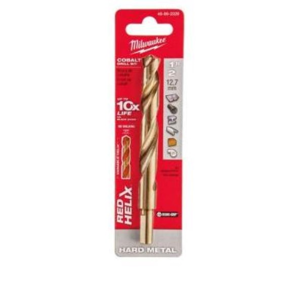 Milwaukee RED HELIX 1/2 In. Cobalt Drill Bit