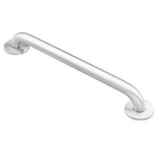 Moen Home Care 18 In. x 1-1/4 In. Concealed Screw Grab Bar, Stainless Steel