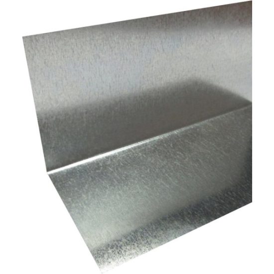 Klauer 4 In. x 4 In. x 10 Ft. Mill Galvanized Angle Window Flashing