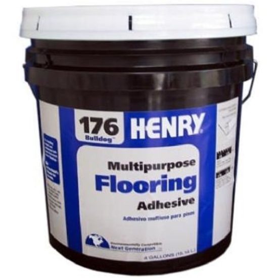 Henry 176 Multi-Purpose Floor Adhesive, 4 Gal.