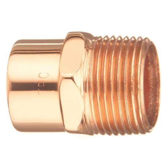 NIBCO 1/2 In. Male Copper Adapter (10-Pack)