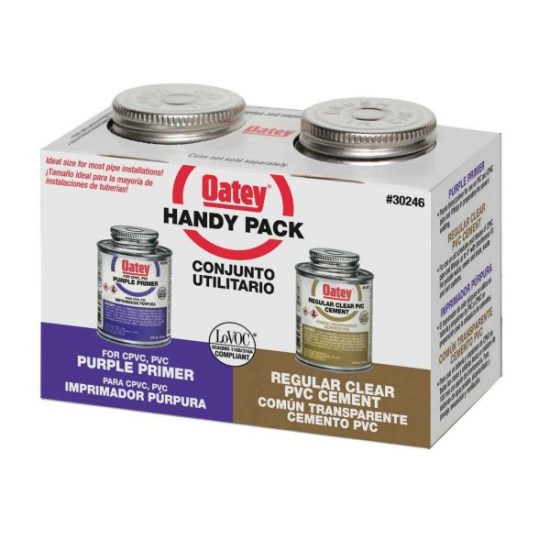Oatey 4 Oz. Primer & Cement PVC Cement Kit