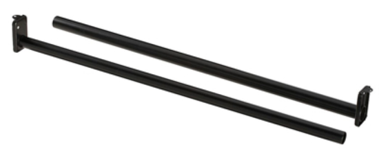National 48 In. To 72 In. Adjustable Closet Rod, Oil Rubbed Bronze