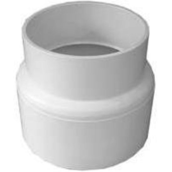 IPEX Canplas 4 In. CI SPG x 4 In. OD PVC Sewer and Drain Adapter