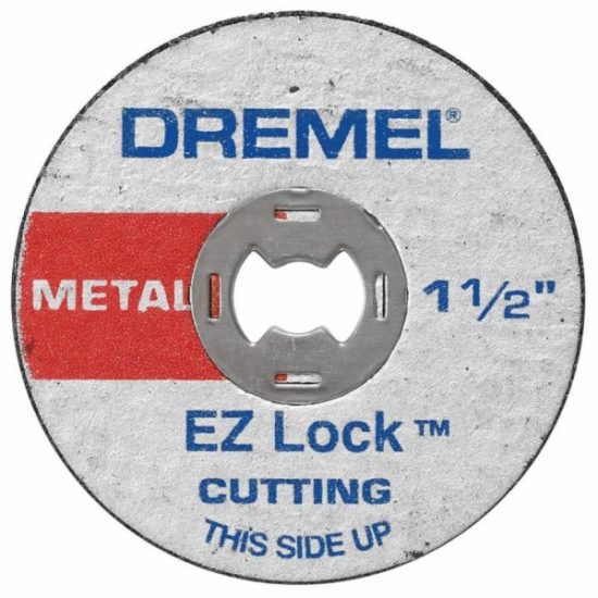 Dremel 1-1/2 In. EZ Lock Metal Cut-Off Wheel, (5-Pack)